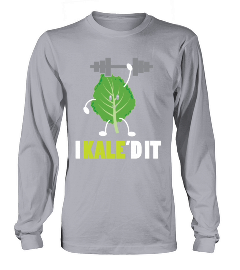Kaled It - Fitness Vegan Vegetarian Kale Gym Women's Long Sleeve