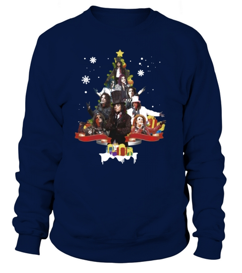 Alice Cooper Christmas tree shirt Sweatshirt Unisex