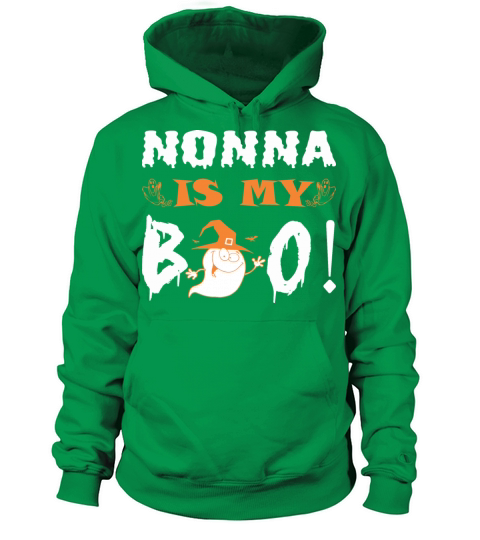 Nonna Is My Boo Happy Halloween Women's Hoodie