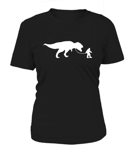 Funny Sasquatch Bigfoot Conspiracy Ufo Dinosaur Pet T-Shirt Women's T-Shirt