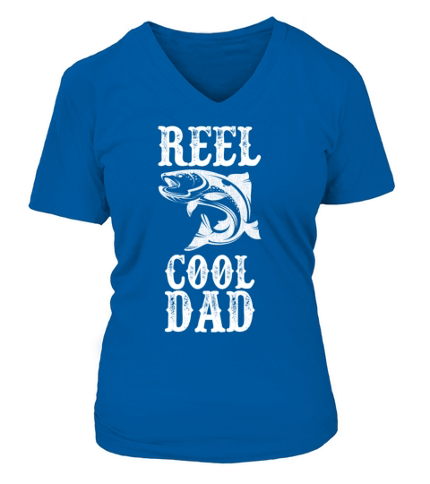 Vintage Fishing Gifts Women's V-Neck T-shirt