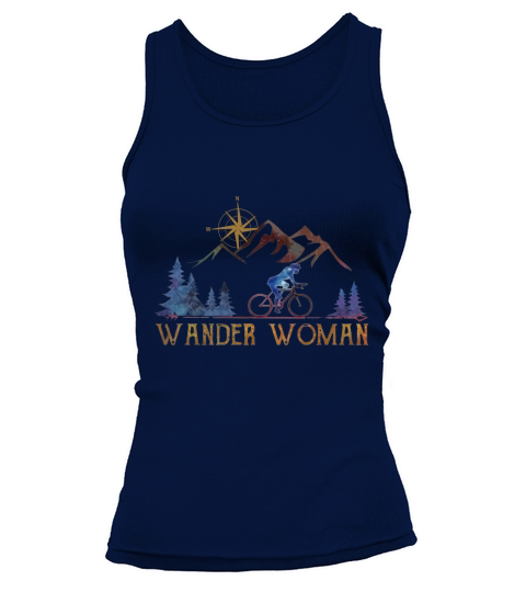 Cycling wander woman compass hiking - Ladies Flowy Tank Tank top Woman
