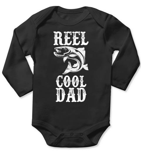 Vintage Fishing Gifts Long Sleeve Baby One-Piece