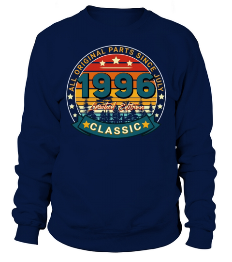 July 1996 Vintage Gift Idea Men's Sweatshirt