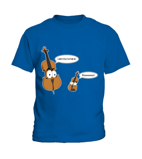 Funny Cello Violin Double Bass Music T Shirt Gift Kids T-Shirt