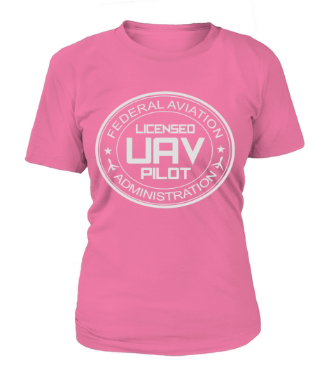 Funny Drone Pilot Shirt Lover Gifts License UAV Drone Shirts T-Shirt Woman