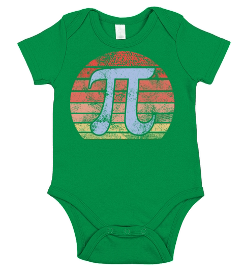 PI Day 2022 Math Lover Mathematics Retro Vintage Short Sleeve Baby One-Piece