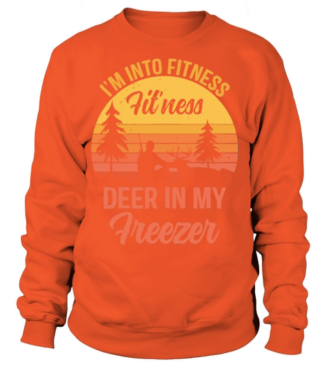 Buck Funny Deer Hunting Hunter Fitness Women's Sweatshirt