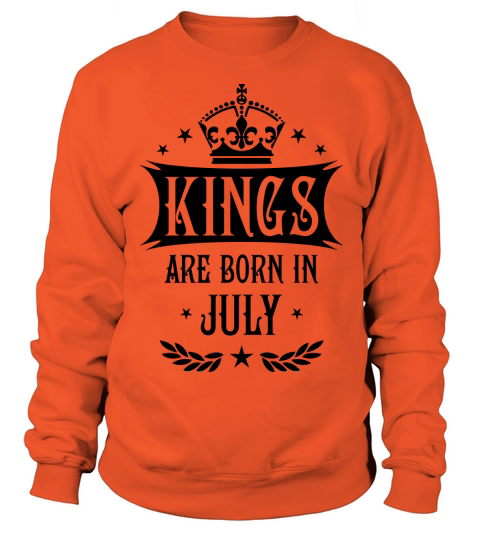 18 Kings are born in July King Happy Birthday Women's Sweatshirt