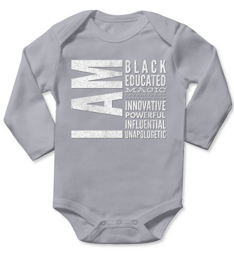 Black pride Long Sleeve Baby One-Piece