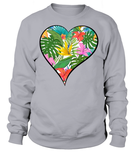 Tropical Heart Women's Sweatshirt