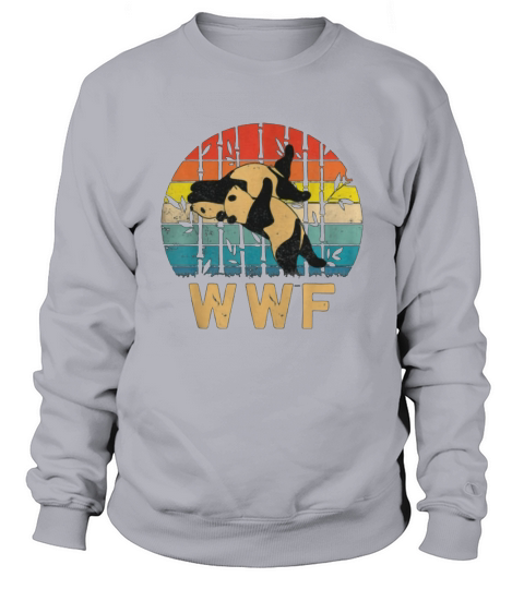 Sunset Vintage Panda Bears WWF’s Finish Him Panda Lover Men's Sweatshirt
