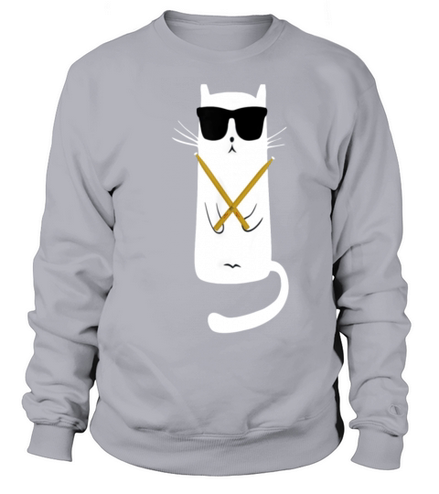 Cats Drummer Women's Sweatshirt