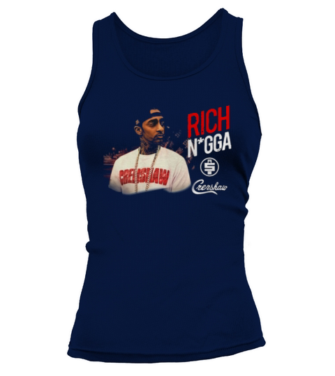 Ruhe in Frieden Rich N GGA Crenshaw RIP Nipsey Hussle Tank top Woman