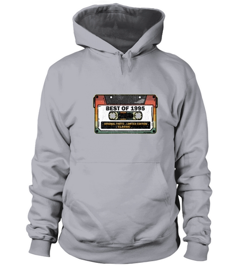 Best Of 1995 Vintage Cassette Funny Birthday Gift Women's Hoodie