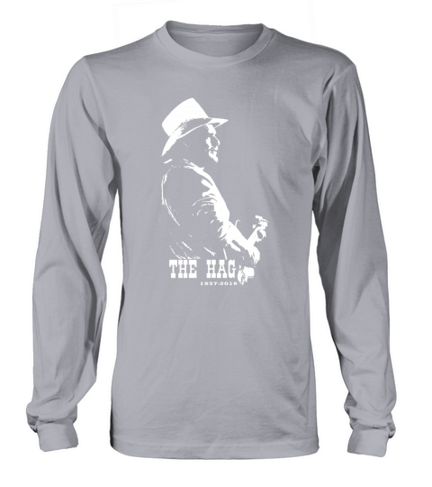 Merle Haggard Long sleeved Unisex
