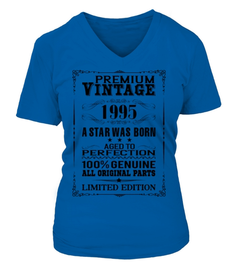 PREMIUM VINTAGE 1995 Women's V-Neck T-shirt