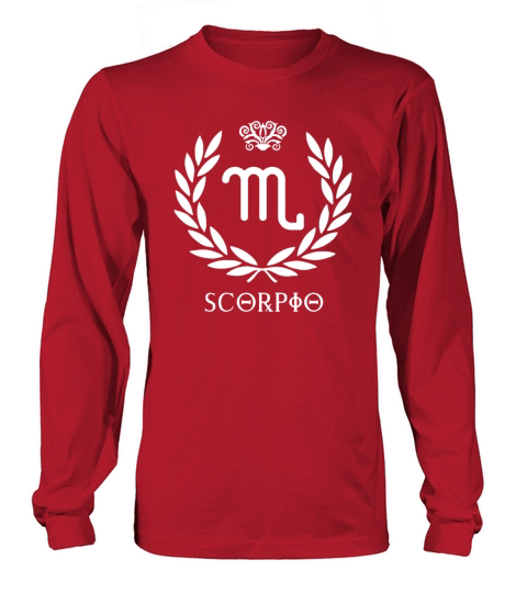 Scorpio Shirt Men's Long Sleeve