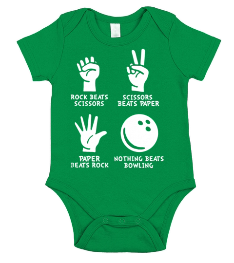 rock beats scissors scissors beats paper paper bea Short Sleeve Baby One-Piece