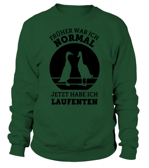 Normal running duck gift poultry duck owners Men's Sweatshirt