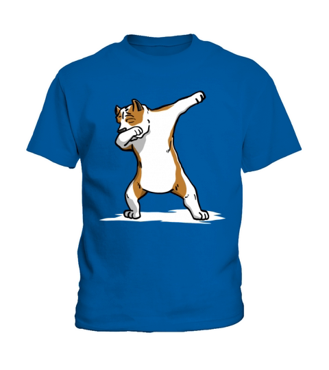 Funny Pit Bull Dabbing Dog Dab Dance Kids T-Shirt