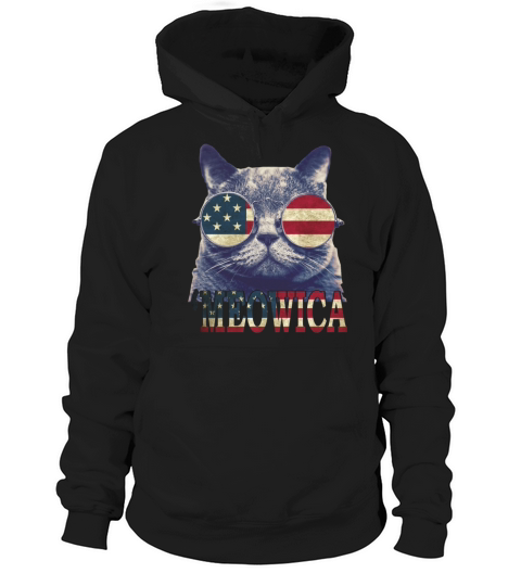 4th of July MEOWICA Women's Hoodie