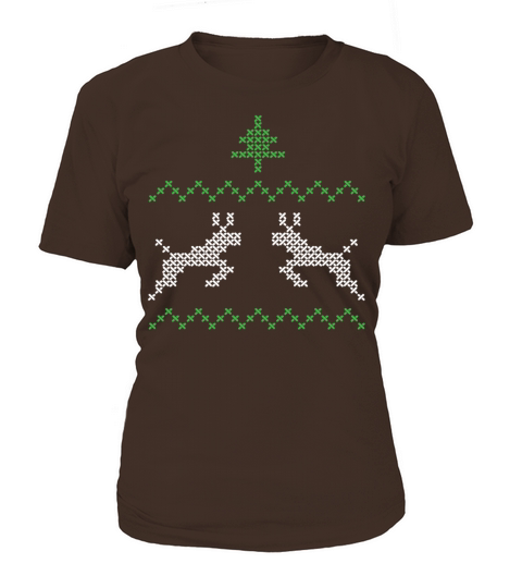 Christmas design with three and deer I Women's T-Shirt