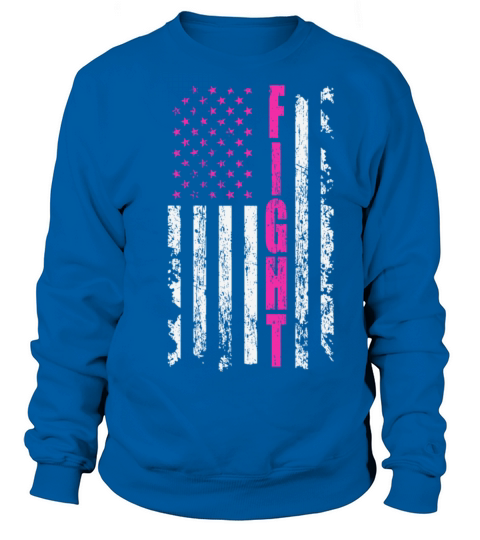 FIGHT FLAG CANCER Women's Sweatshirt