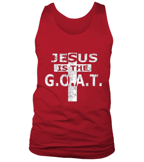 Gods Plan Tshirt Jesus is the GOAT - Unisex Long Sleeve Tank Top Unisex