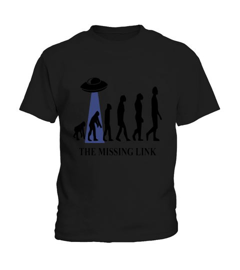 Human Evolution By Aliens Kids T-Shirt