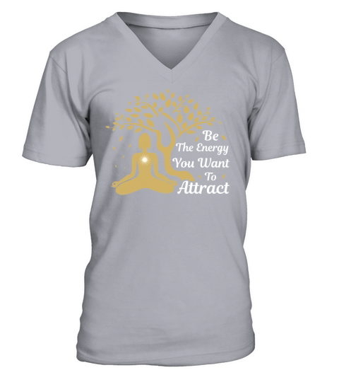 Yoga - Be the Energy You Want To Attract Men's V-Neck T-shirt