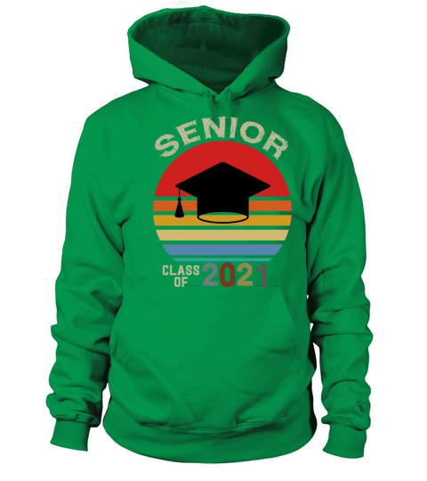 Senior Class Of 2021 Vintage Graduation Gift Women's Hoodie