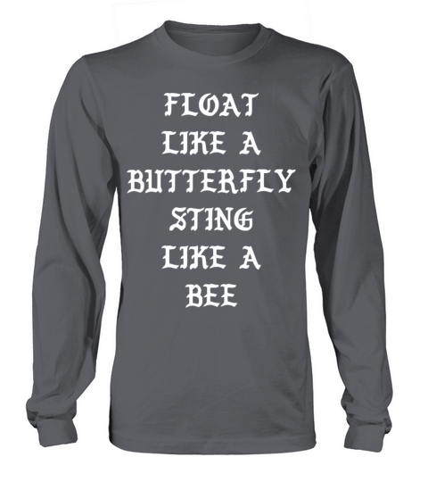 Cool - float like a butterfly sting like a bee Women's Long Sleeve