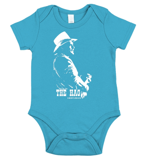 Merle Haggard Short Sleeve Baby One-Piece