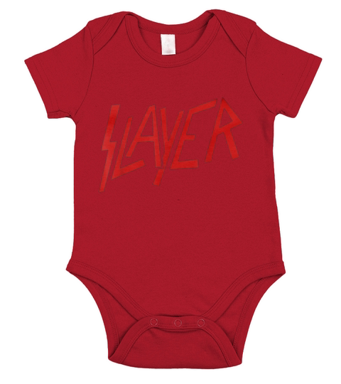 Slayer Logo Short Sleeve Baby One-Piece