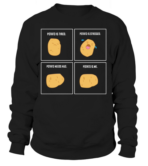 Potato Meme Im A Potato Women's Sweatshirt