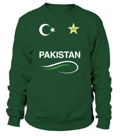 Pakistan Cricket Team T-Shirt Fans Jersey Women's Sweatshirt
