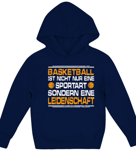 Basketball Passion Kids Hoodie