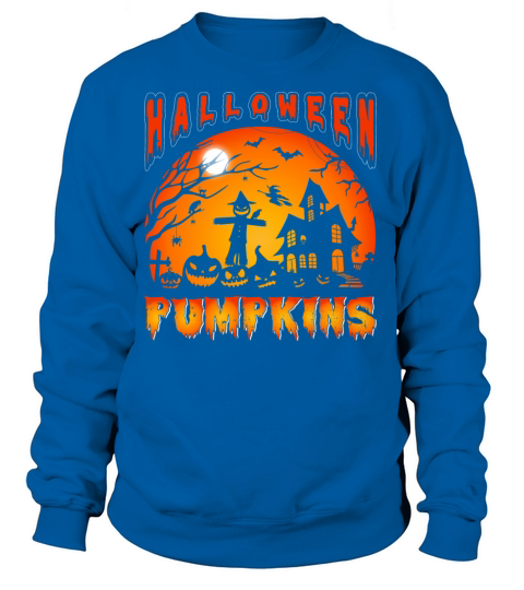 Happy Halloween Scary Pumpkins Women's Sweatshirt