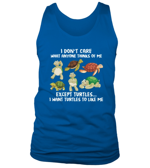 Cute Turtle Lover Sea Ocean Turtles Enthusiast Men's Tank Top