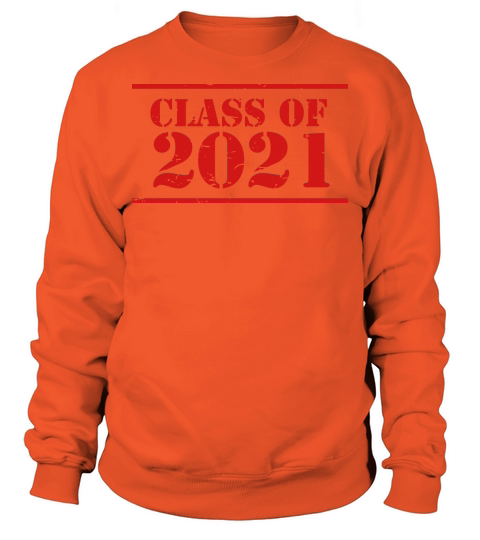 Class of 2021 stencil Men's Sweatshirt