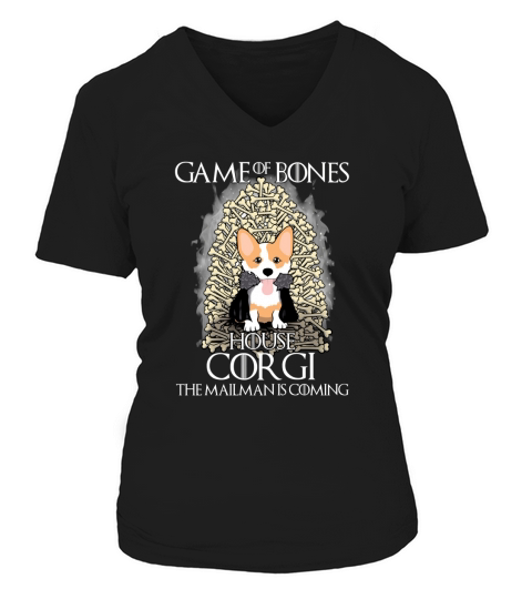 CORGI V-neck T-Shirt Woman