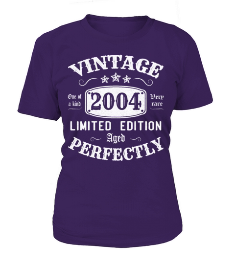 Vintage 2004 Limited Edition Aged Perfectly T-Shirt Woman