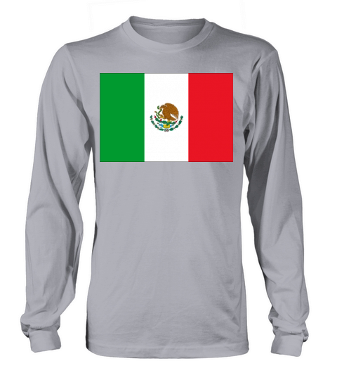 Mexican Flag Men's Long Sleeve