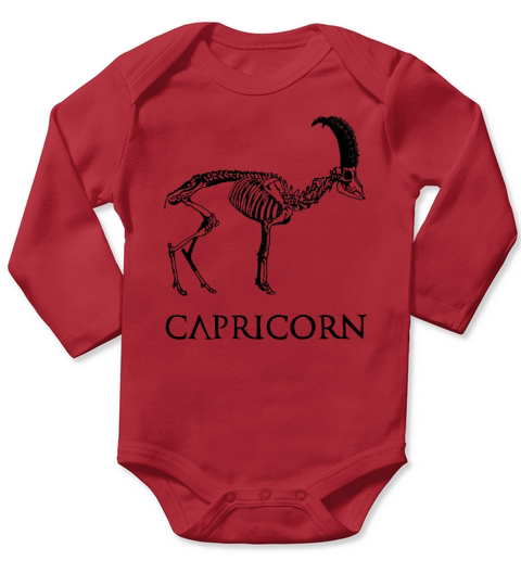 Capricorn Long Sleeve Baby One-Piece