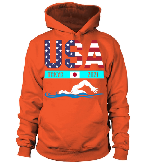 Tokyo Olympics 2021 USA Team swimming American Women's Hoodie
