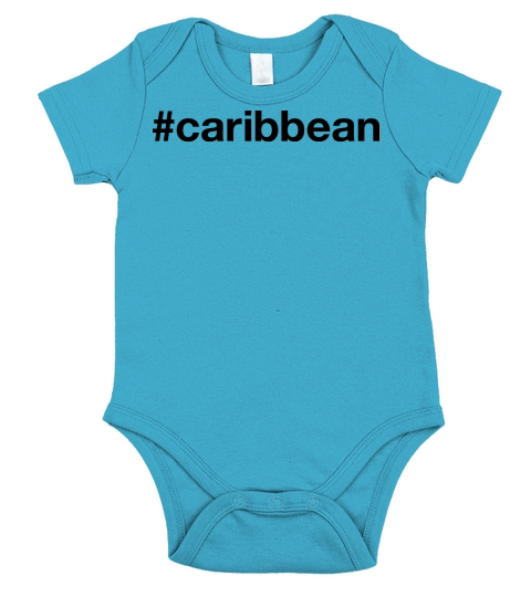 caribbean Short Sleeve Baby One-Piece