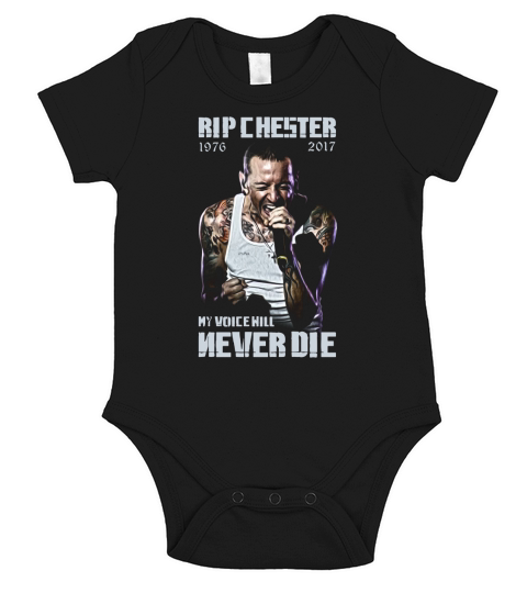 RIP Chester Bennington TShirts Short Sleeve Baby One-Piece