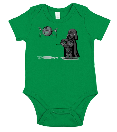 Drone Vader Short Sleeve Baby One-Piece