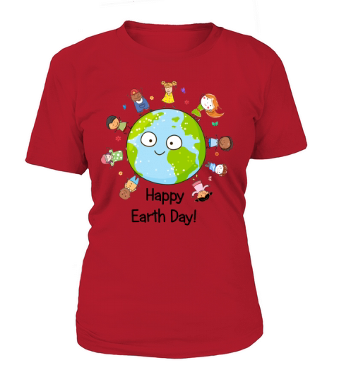Happy Earth Day Children Around The Planet 2019 Women's T-Shirt